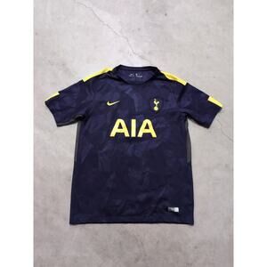 Nike Tottenham Hotspurs Youth XL Third Jersey 17/18 Navy Soccer 896332 Authentic